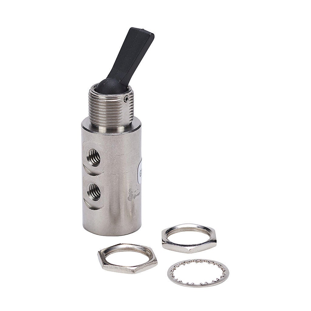 NITRA pneumatic manual valve - GVS-3C0F-TD-SS
