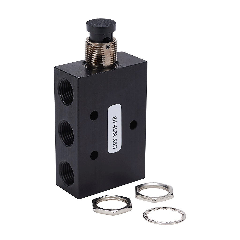 NITRA pneumatic manual valve - GVS-521F-PB
