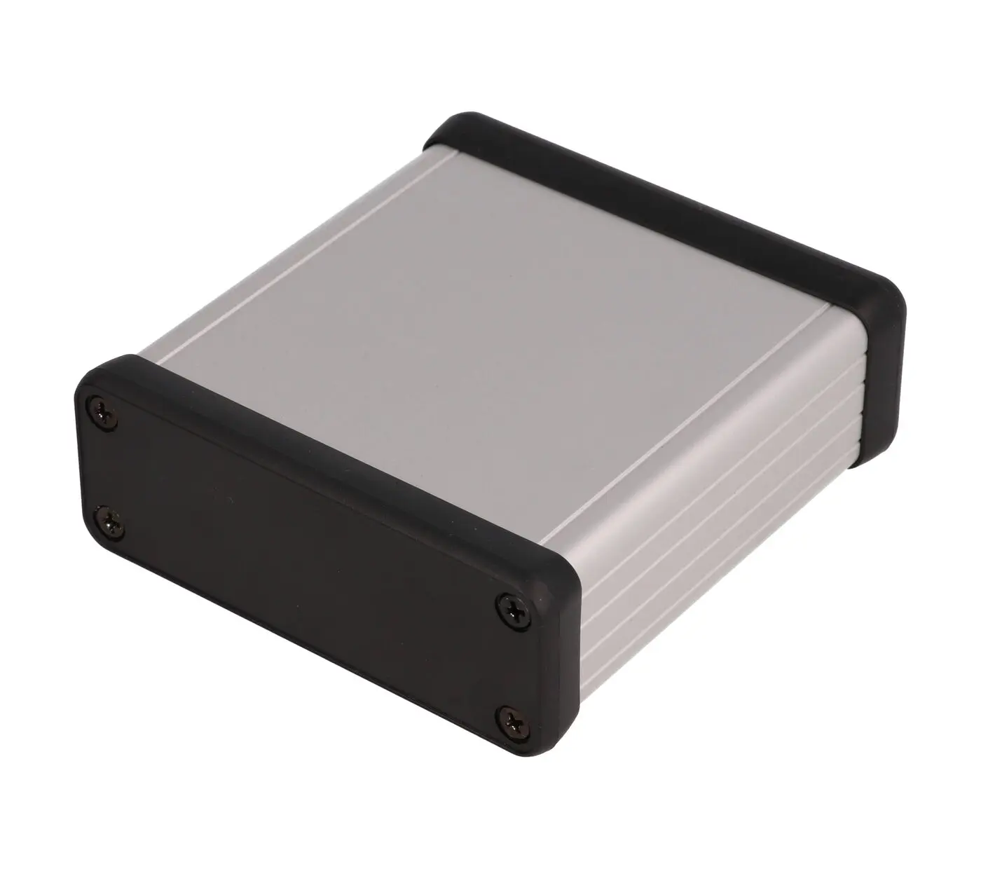 Hammond extruded aluminum enclosure w/ plastic end panels