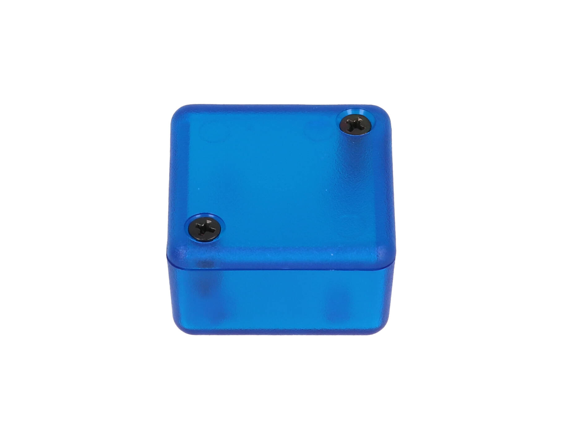 Hammond Manufacturing translucent blue plastic enclosure (1551MTBU)