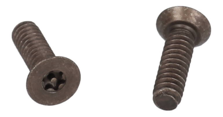 Hammond Manufacturing tamper resistant screws for imperial 1590 series, BLACK, 50-pack (1590MS50TBK)