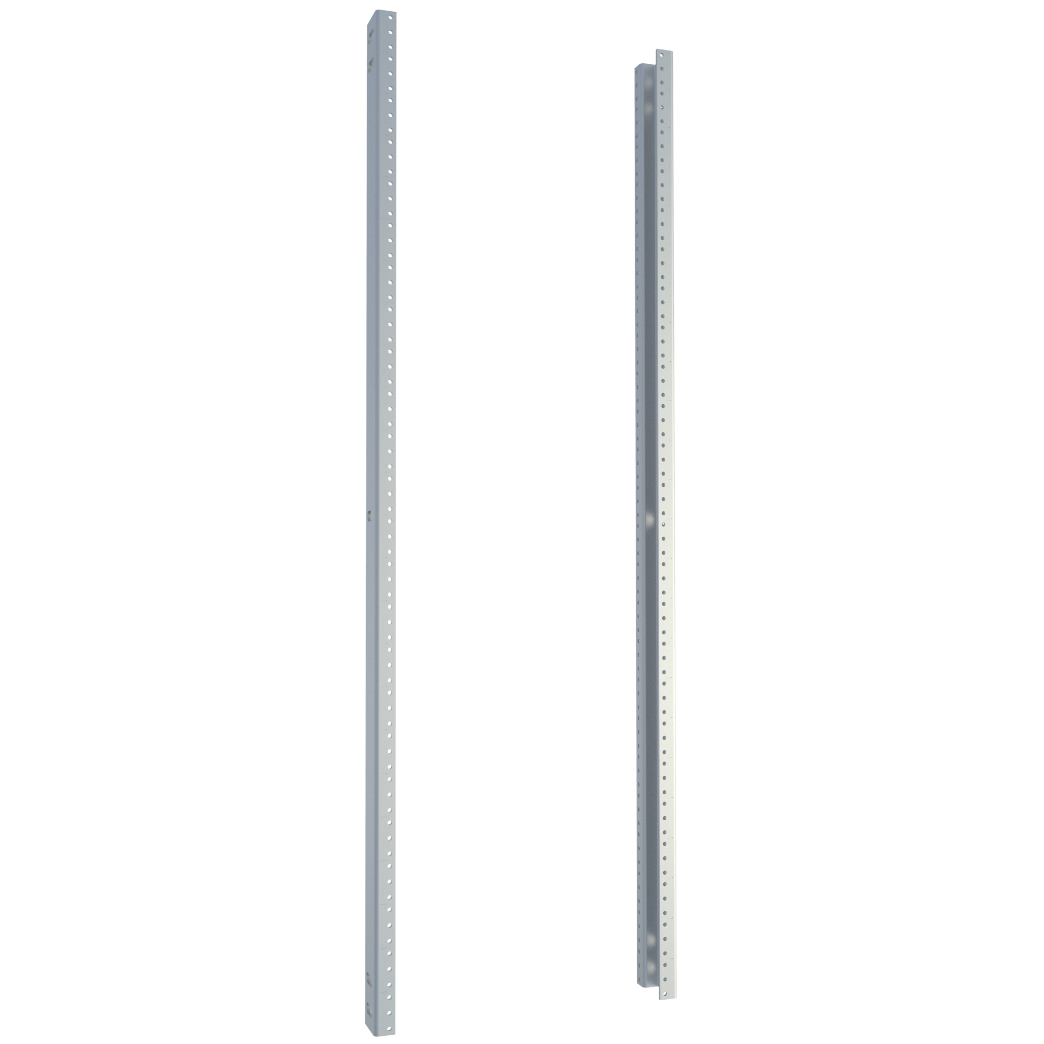 Hammond Manufacturing 24U Pair of Tapped 10-32 Combination Rails (CCR42TZPL)