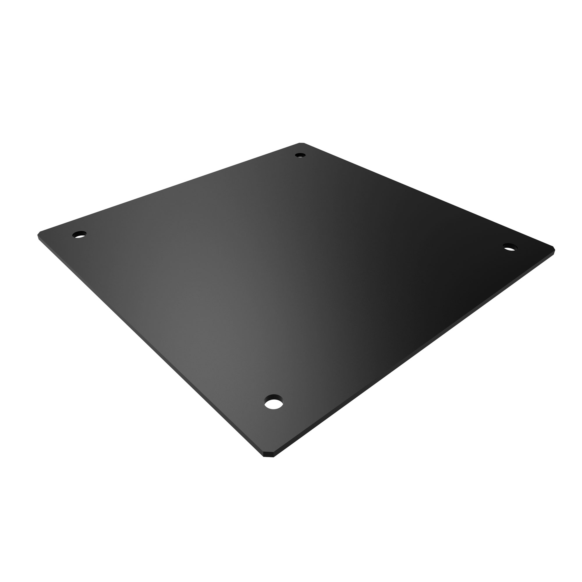 Hammond Manufacturing 4.7IN SOLID FAN COVER PLATE (DNFPBK1)