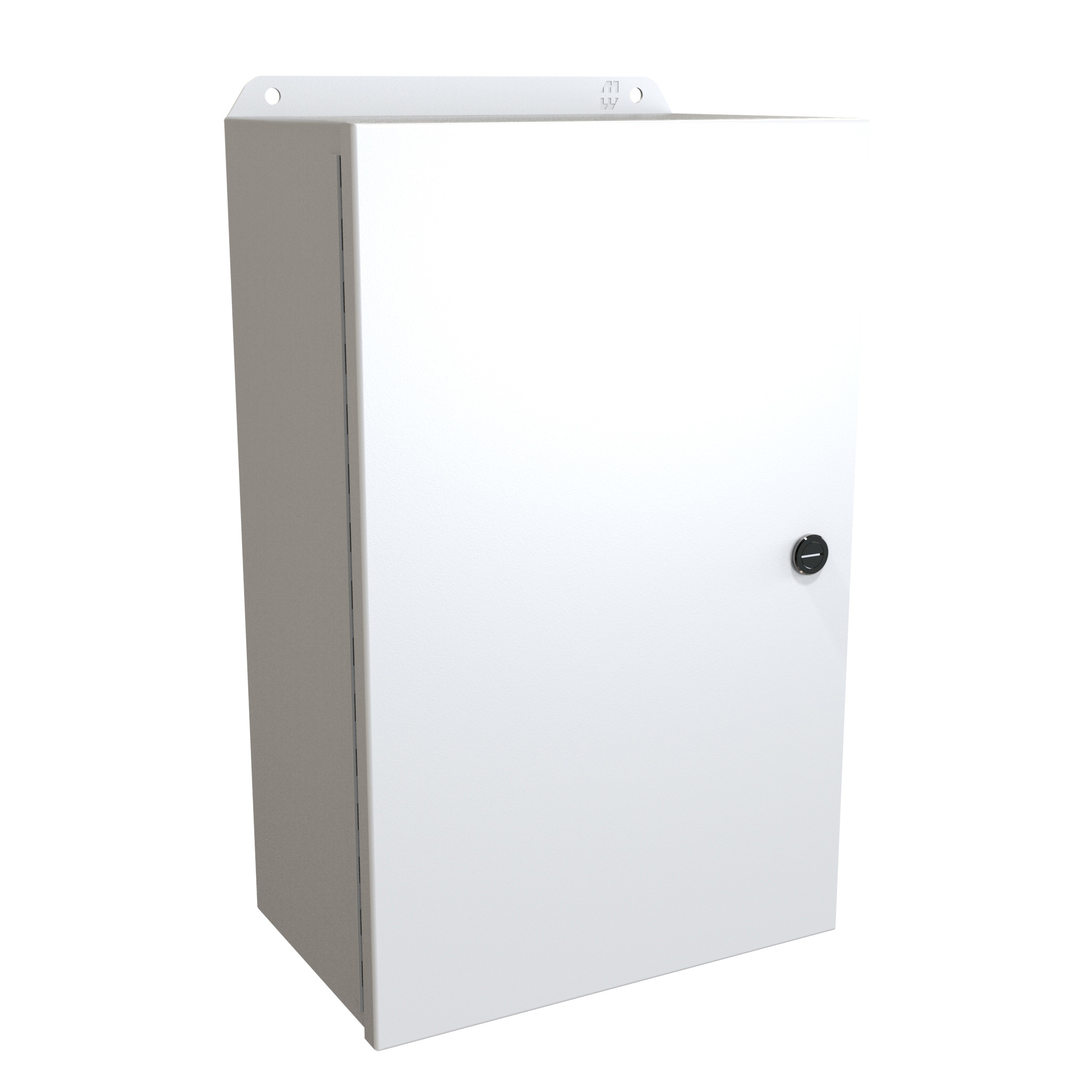 Hammond Manufacturing N4,12 Eclipse Junior encl w/ panel - 16 x 10 x 6 - Steel/Lt Gray (EJ16106LG)