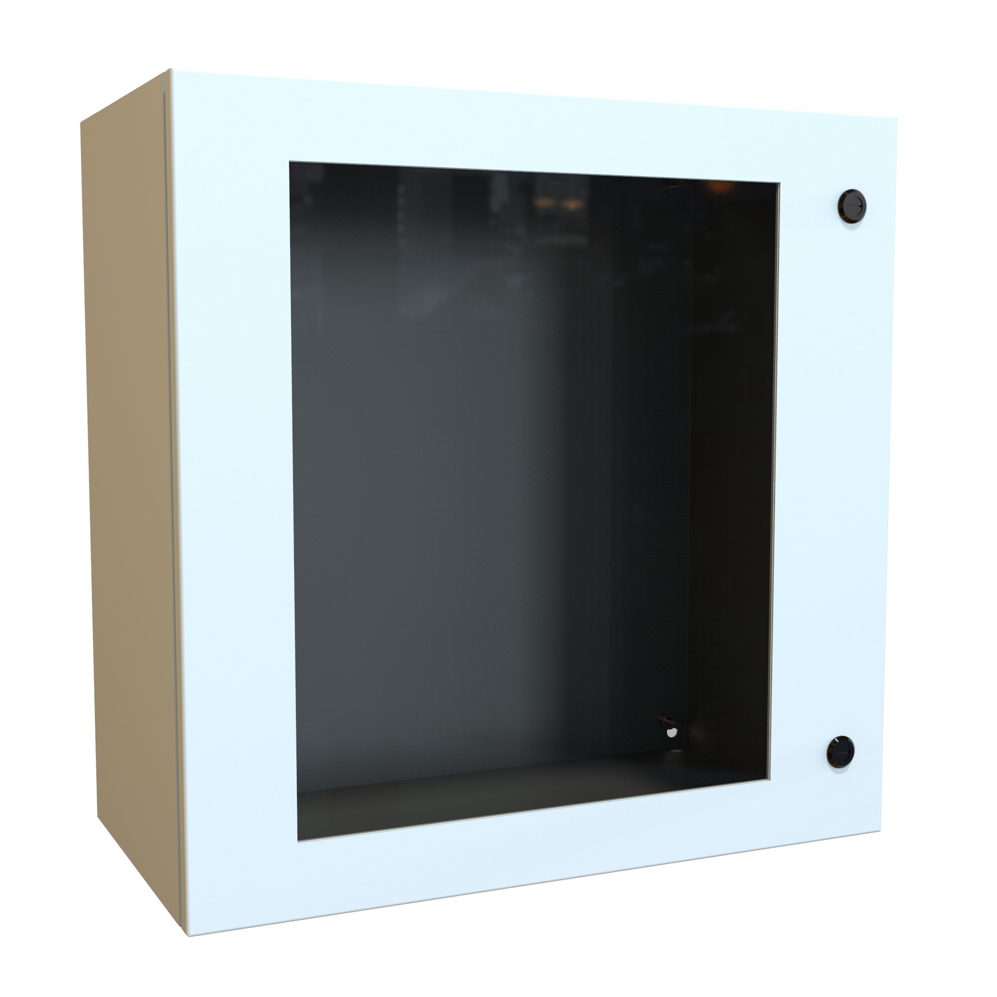 Hammond Manufacturing N4,12 Eclipse Window Door encl. - 24 x 24 x 12 - Steel/Lt. Gray (EN4SD242412WLG)
