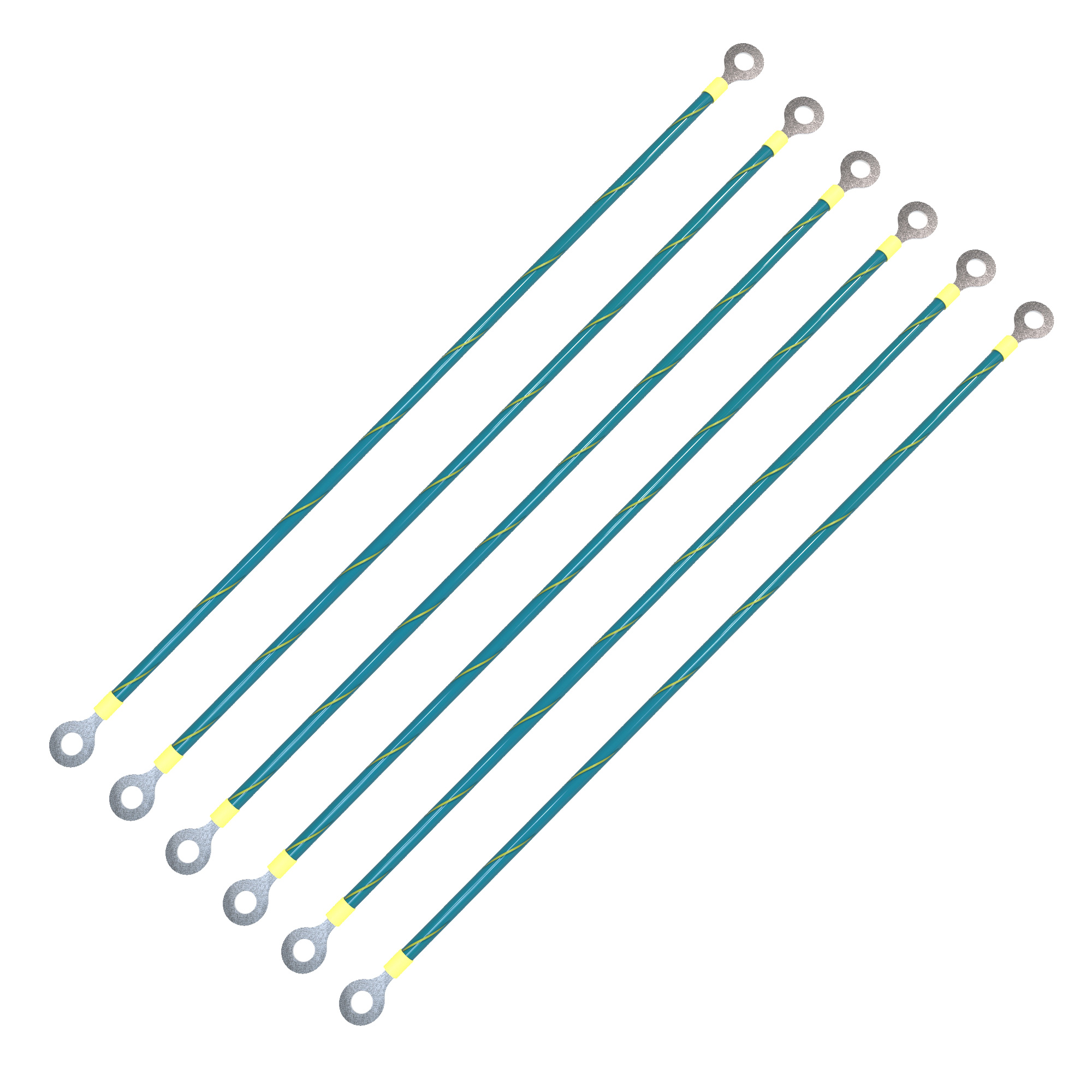 Hammond Manufacturing Ground Wire Kit (Qty 6 Wires) - 16" (GRDKIT02)