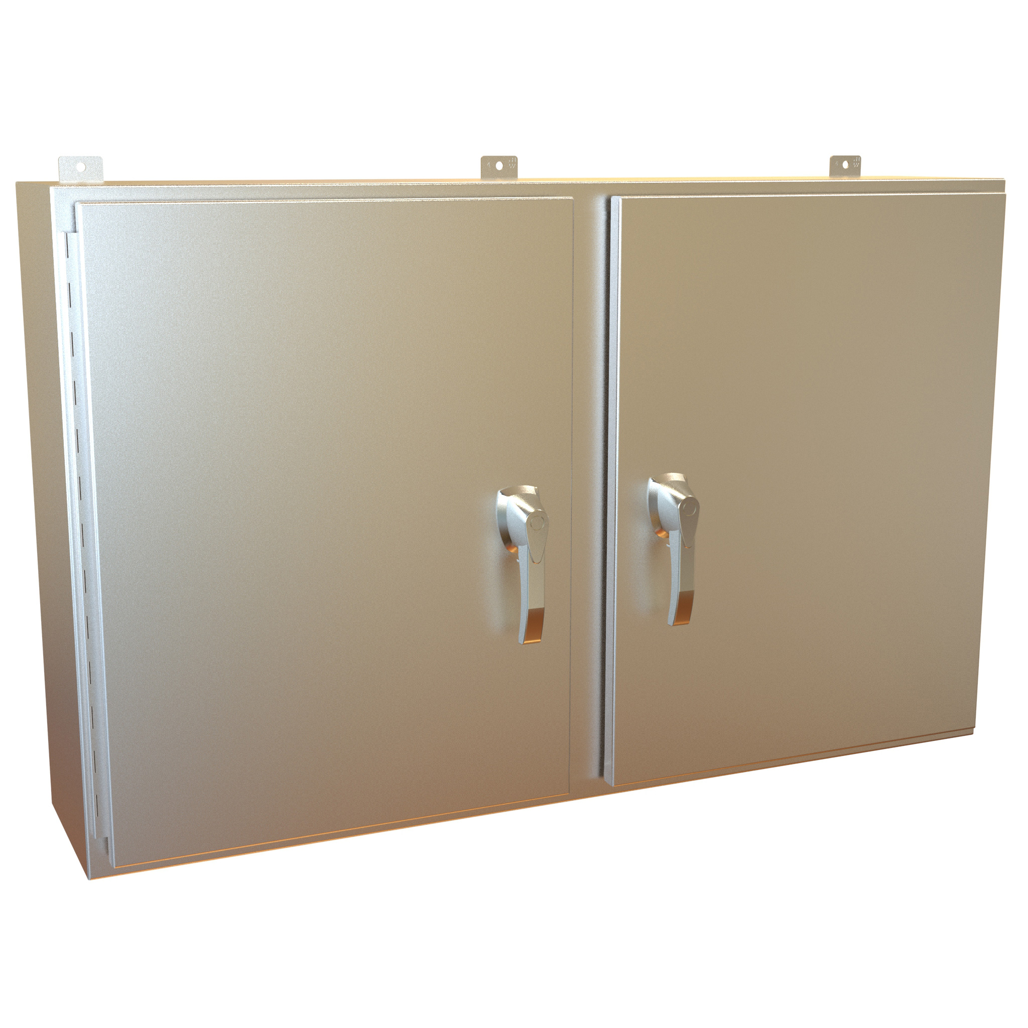 Hammond Manufacturing N4X 2 Door Wallmount Encl w/panel - 30 x 48 x 10 - 316 SS (HN4WM304810S16)