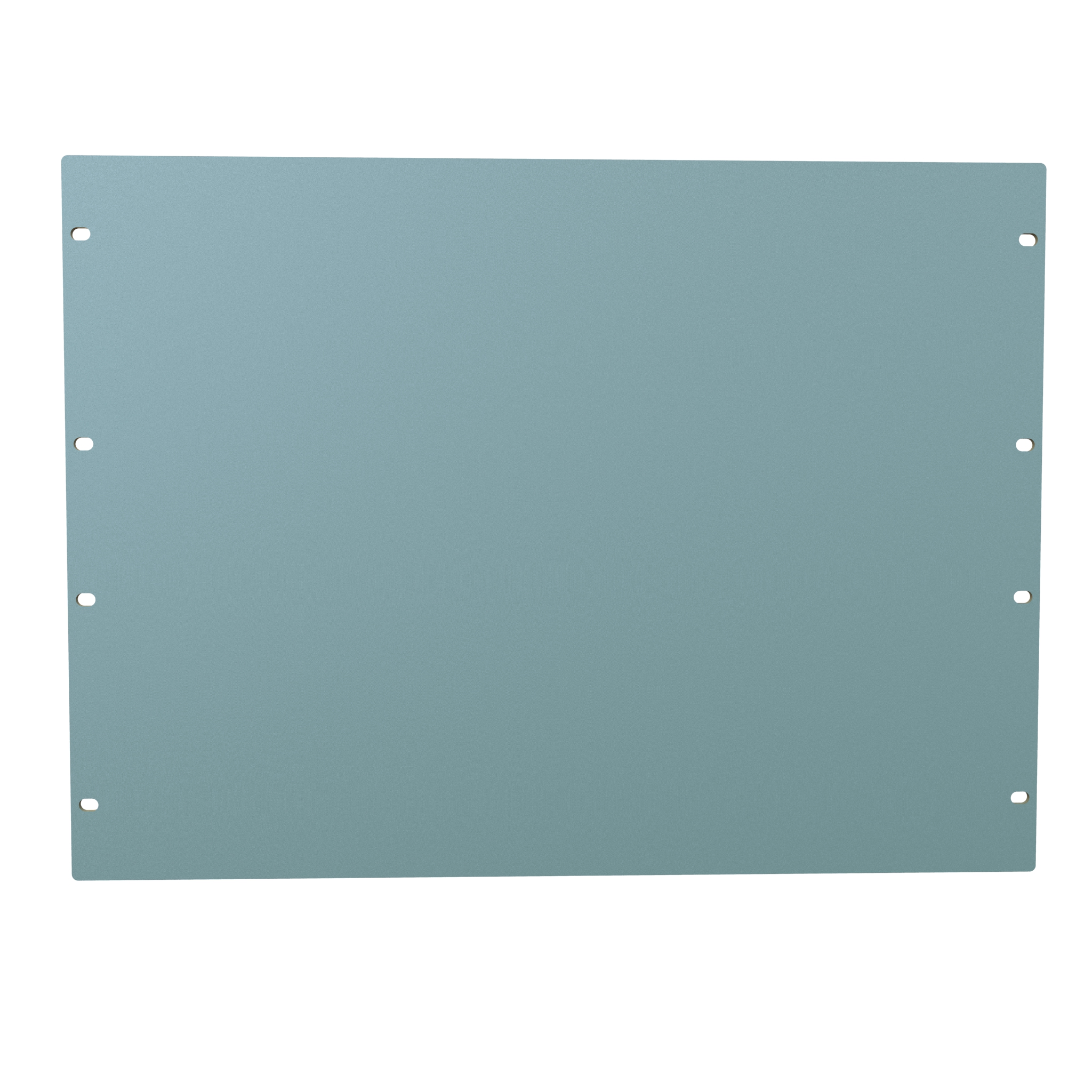 Hammond Manufacturing 8U FLAT ALUMINUM RACK PANEL (PBPA19014GY2)