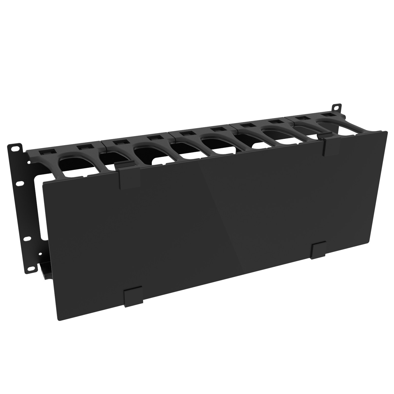 Hammond Manufacturing 4U FINGER MANAGER WITH DOOR (RB-HFMS4)