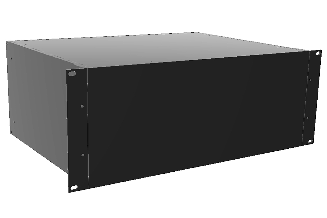 Hammond Manufacturing rack-mount/ desktop instrument enclosure - solid (RM4U1913SBK)