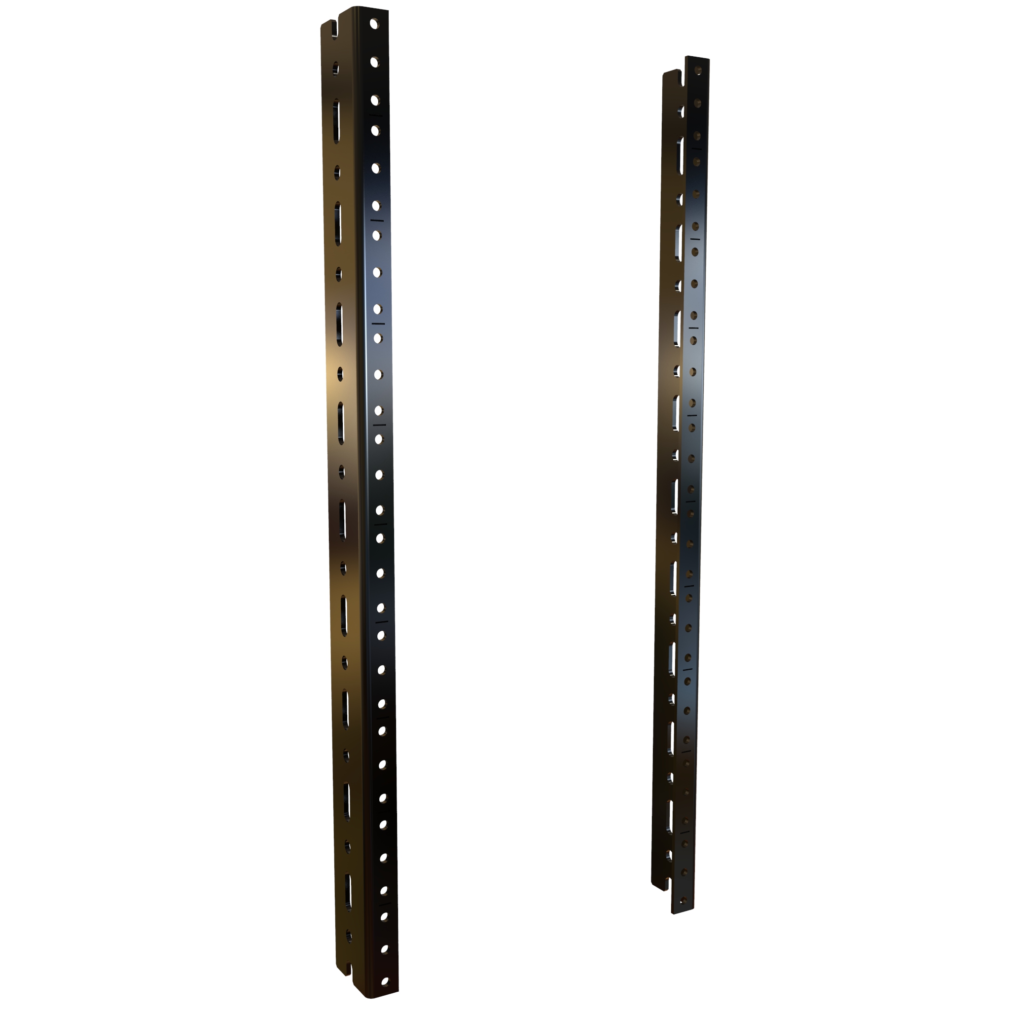 Hammond Manufacturing 10U 10-32 UNIVERSAL RACK RAIL (URR10U)