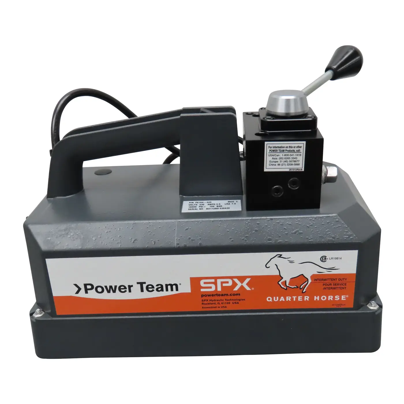 Hydraulic Technologies Power Team PE104-220