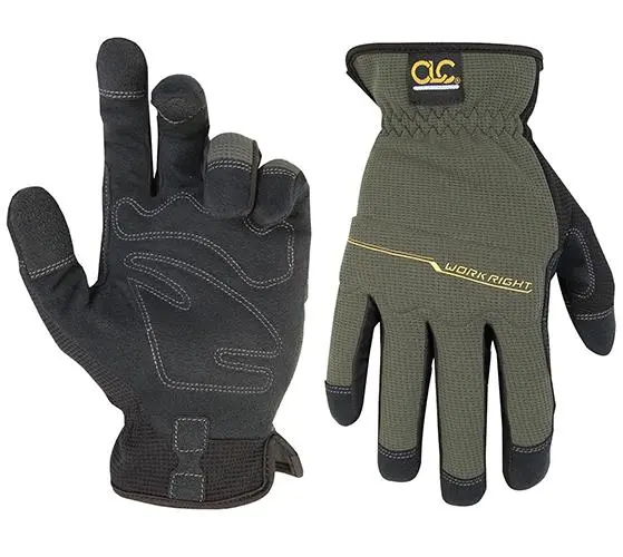 Dottie 123L 123 High Dexterity Gloves, Leather, Slip-On Cuff, Resists: Abrasion