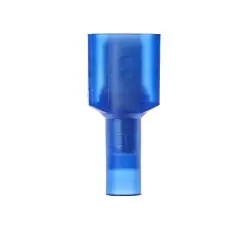 Highland 7010400996 MTV10-250Q Standard Crimp Terminal, 10 AWG Conductor, Butted Barrel, Vinyl