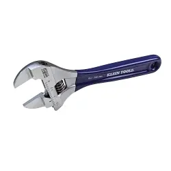 Klein D86936 Extra Slim Adjustable Wrench, 1-1/2 in, 8-3/8 in OAL
