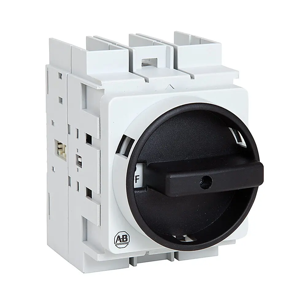 Allen-Bradley 194U Front Mount Disconnect, 100A, 3 Pole, Open, On Off