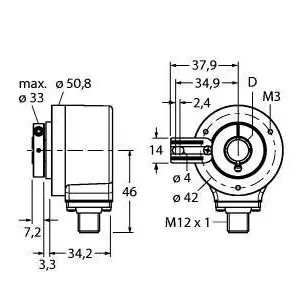 Turck RI-12H12T-2B1000-H1181