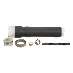 3M 7000006106 7696-T-150 Cold Shrink QT-III Termination Kit, 3 Pieces, For Use With Indoor Applications, Silicone Rubber