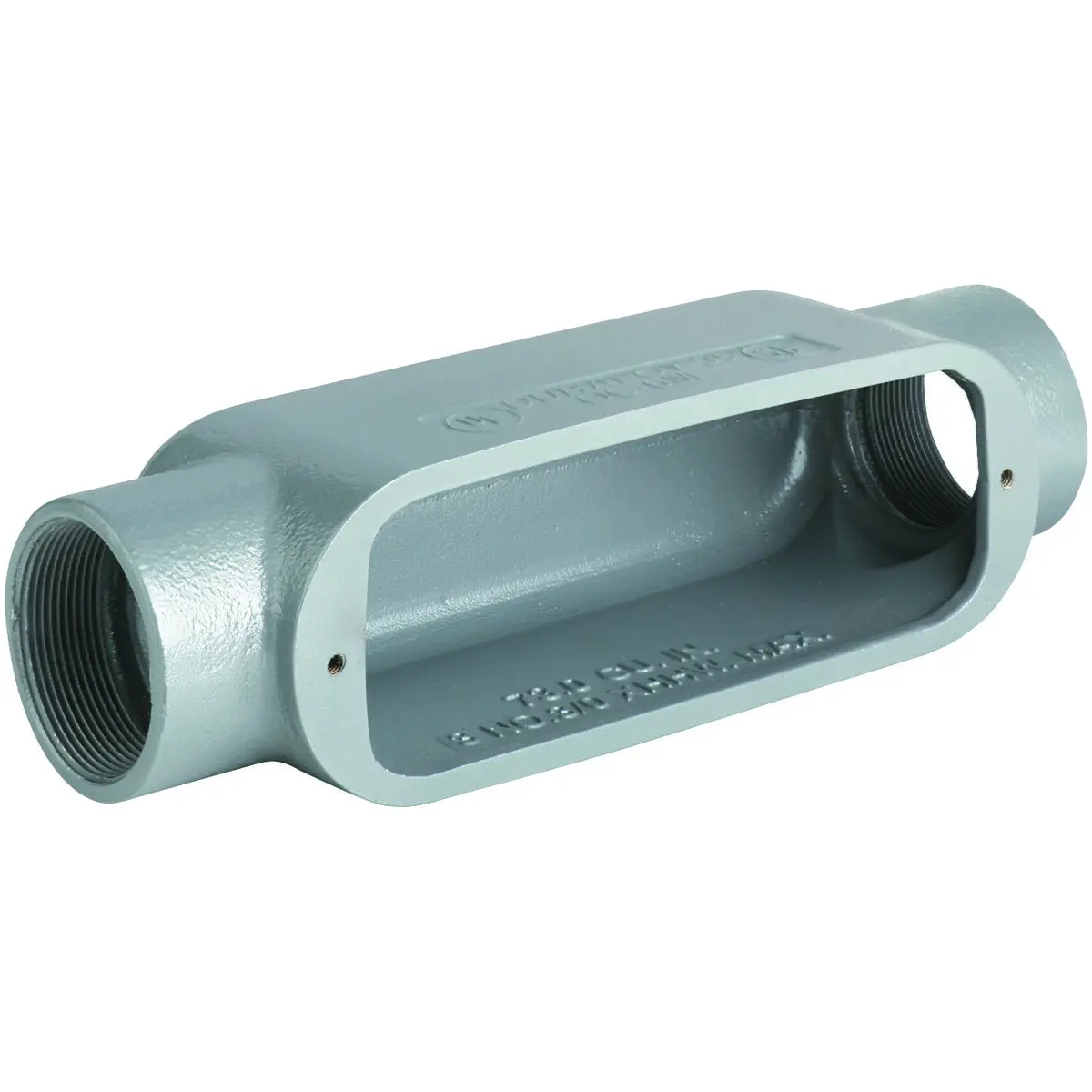 Killark Duraloy® 5 OC-1 O Series Type-C Conduit Body, 1/2 in Hub, 85 Form, 4 cu-in Capacity, Aluminum, Powder Coated