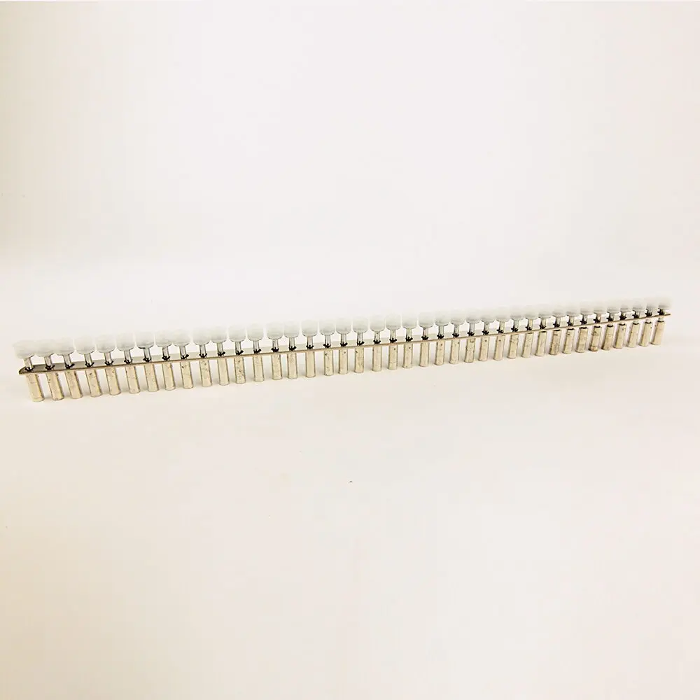 Allen-Bradley Center Jumper, Screw Type, 8mm Center to Center, 40 Pole, Gray, Pkg. Qty. of 5, for Use With 1492 W10