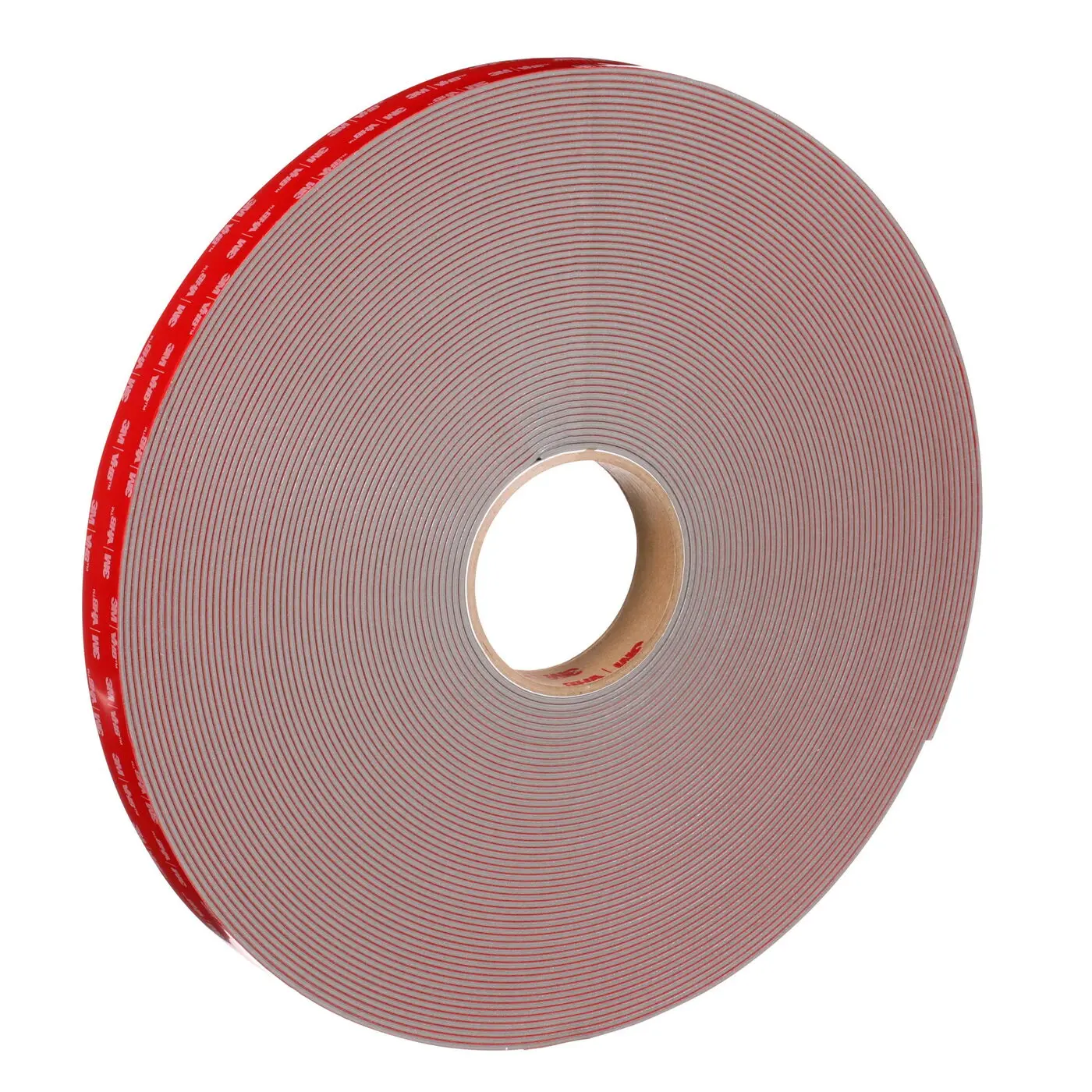 3M VHB™ 7000123490 4941 Tape, 36 yd L 1 in W, 45 mil THK, Acrylic Foam Backing, Gray