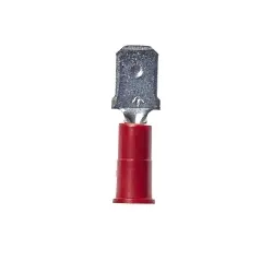 Scotchlok 7000133351 MVU18-250DMX Disconnect Crimp Terminal, Butted Barrel, Plastic, Red