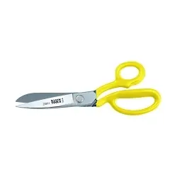 Klein 23011 Bent Trimmer, 4-3/4 in L of Cut, 11-1/4 in OAL, Pointed Tip, Knife Edge, Metal Blade, Right Hand