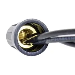 IDEAL 30-210 Set Screw Connector, 22 to 10 AWG Copper Wire, Slotted Screw, Brass/Polypropylene
