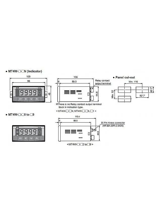 Autonics MT4W-DA-40