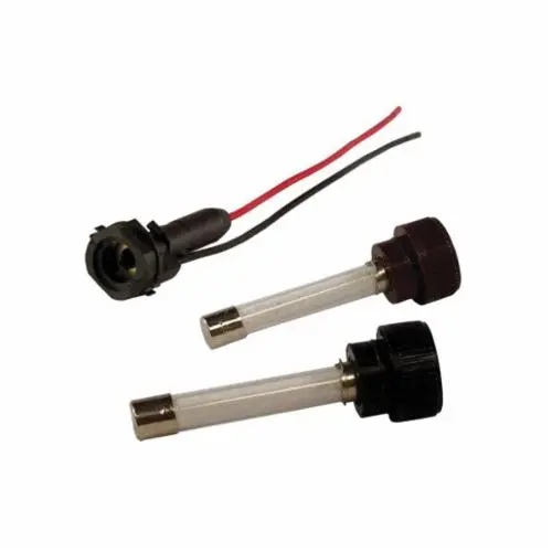 Mersen SLR4 Fast Acting In-Line Miniature Fuse With Integral Cap, 4 A, 300 V AC, 10 kA, Cylindrical Body