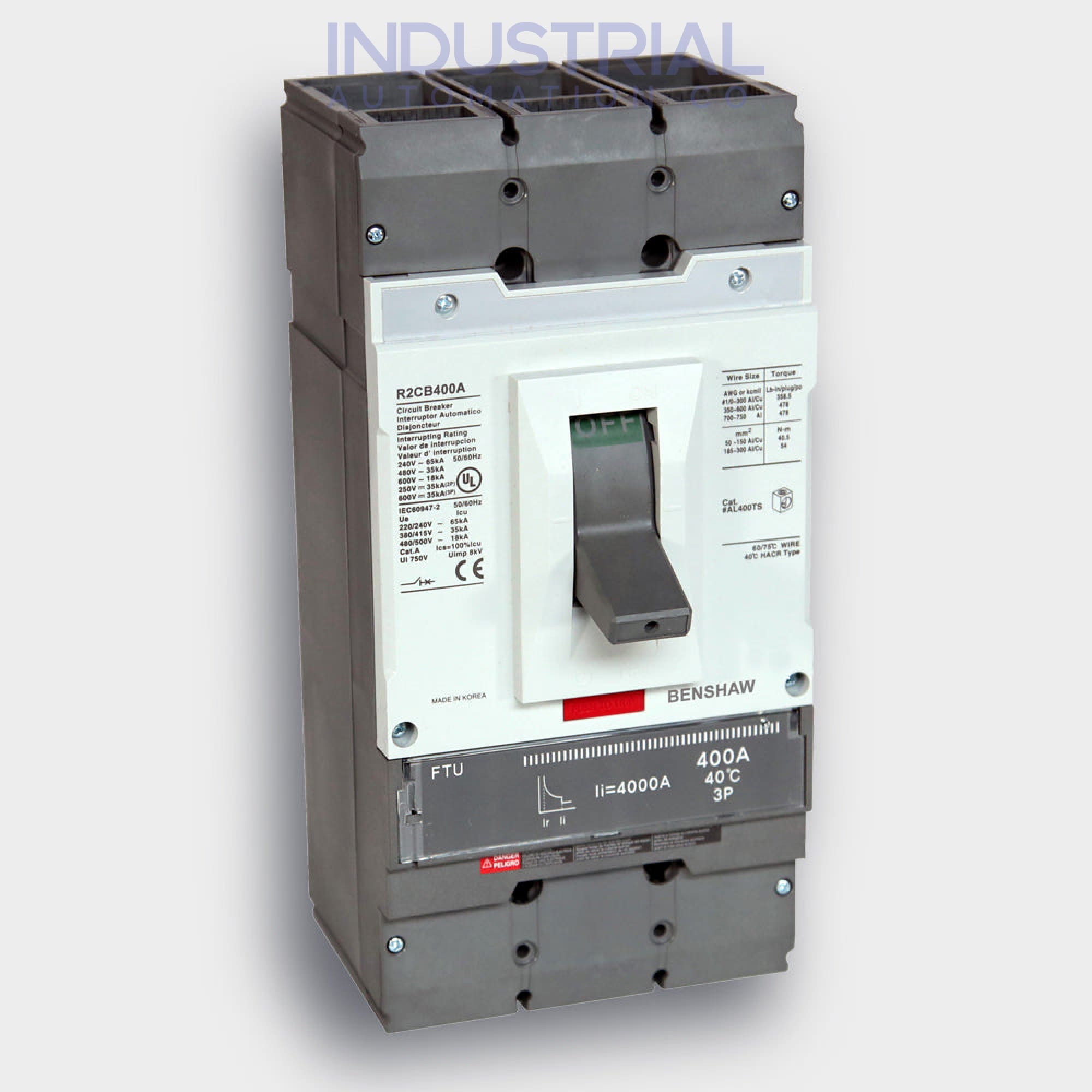 Benshaw R2CB-300A-400F-3P-HF-FTU