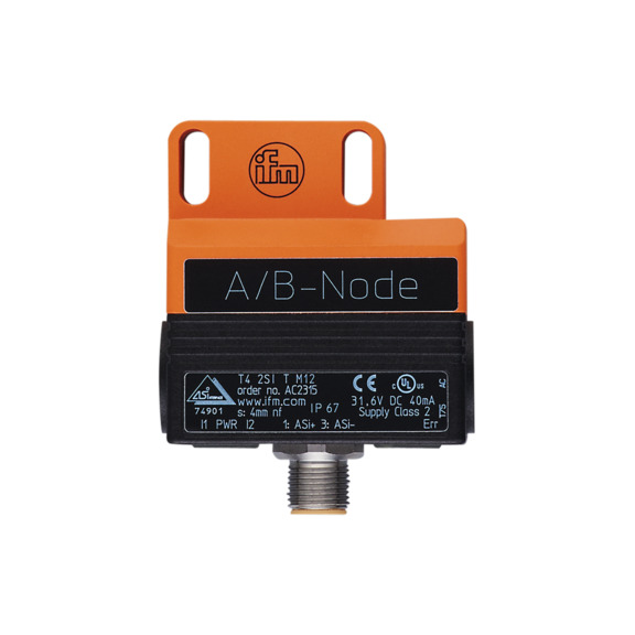 AS-Interface dual sensor for pneumatic quarter-turn actuators - AC2315