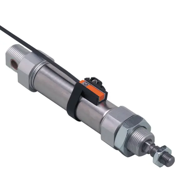 IFM Clean-line cylinder mounting clamp for cylinder sensors - E12015