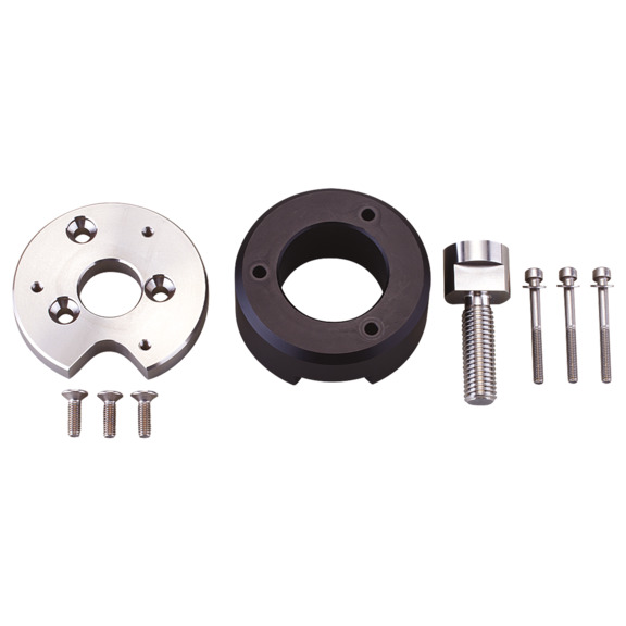 Mounting adapter for position sensors used on rising stem valves - E12411