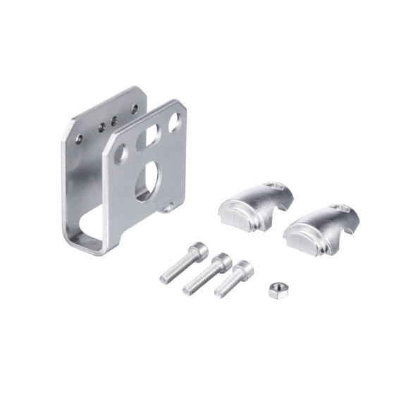 Mounting set with protective cover for photoelectric sensors - E21142