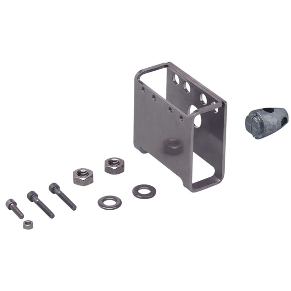 Mounting set with protective cover for photoelectric sensors - E21215