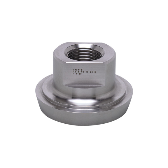 Process adapter sanitary pipe fitting - E43370