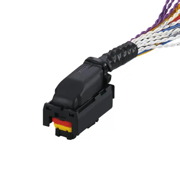 IFM Connecting cordset with AMP connector - EC0705
