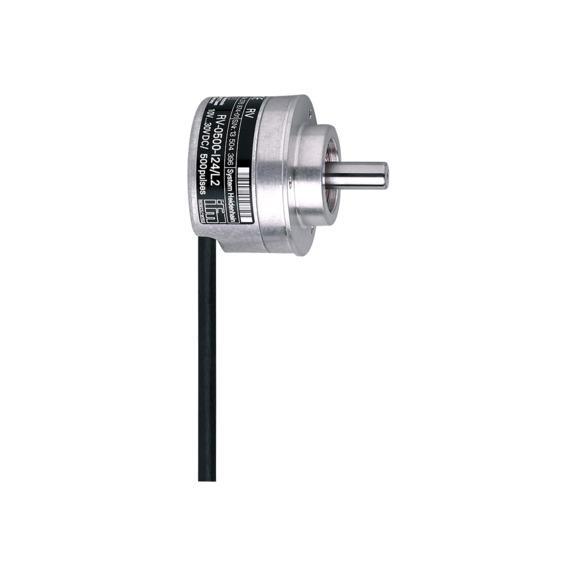 Incremental encoder with solid shaft - RV1036