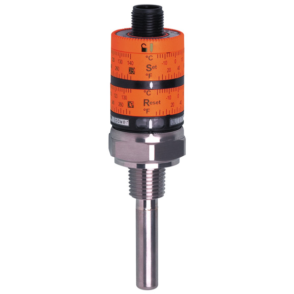 IFM Temperature switch with intuitive switch point setting - TK6330