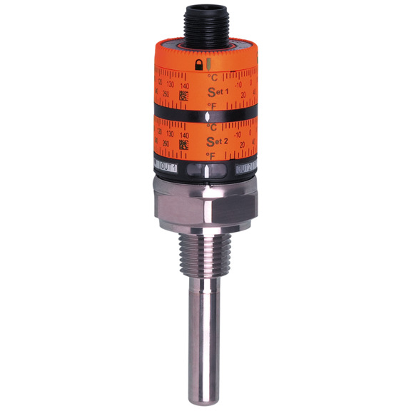 IFM Temperature switch with intuitive switch point setting - TK7330