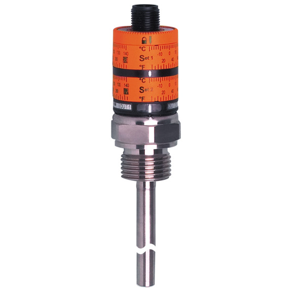 IFM Temperature switch with intuitive switch point setting - TK7480