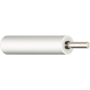 igus xiros® conveyor roller, clear-anodised aluminium tube with centre adapter