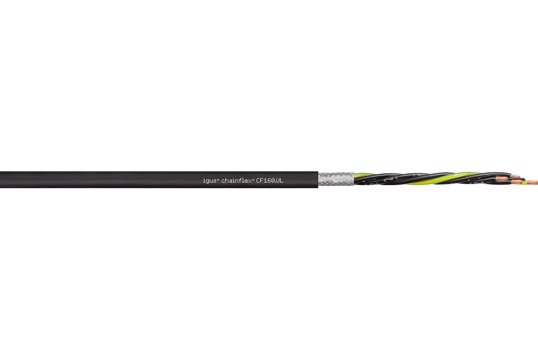 igus 3 x 16 AWG Chainflex Control Cable CF160-UL-15-03