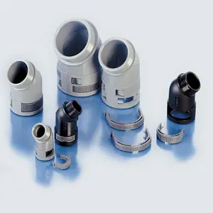 igus PMAFIX VA Black Connectors with 45° Bend Angle I-BVAD-M508GT