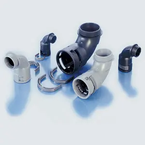 igus PMAFIX VB Grey Connectors with 90° Bend Angle I-SVBV-P213