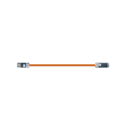igus Igus MAT9561522 8 AWG 4C Round Plug Socket A/B Connector iguPUR Siemens 6FX_002-5CX18 Extension Power Cable 1 / 1 FT