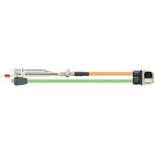 igus readycable® dual cable suitable for Siemens 6FX3_02-7CN01, basic cable, PVC 10xd MAT9761586