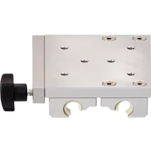 igus drylin® W carriage for curved round rail WWB, curved bends, manual clamp WWB-10-40-10-R750-HKA