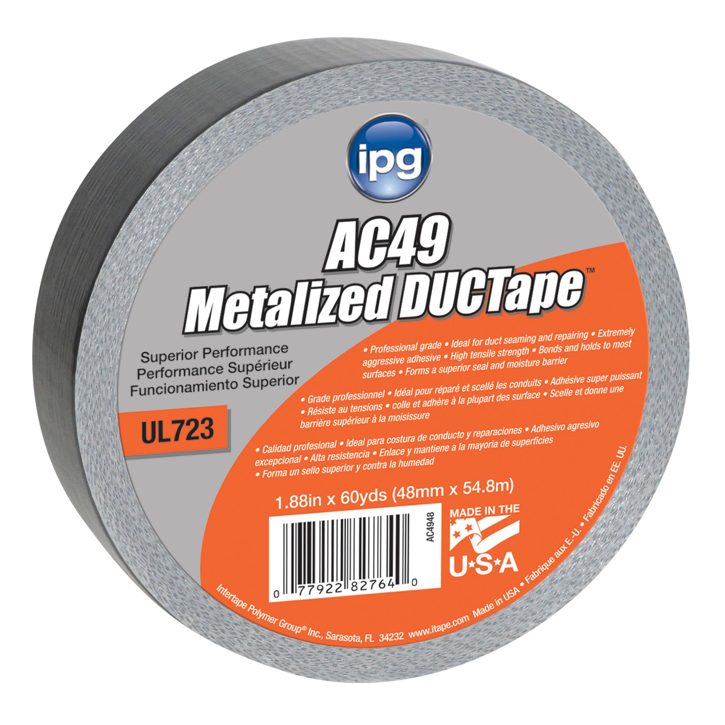 AC49 Metalized DUCTape